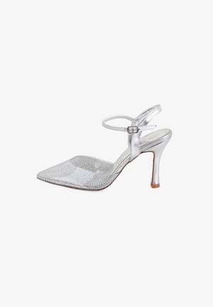 Desa DESA WOMAN CLASSIC HEELS - Riemensandalette - silver