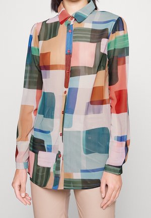 Košilová halenka  - multi-coloured