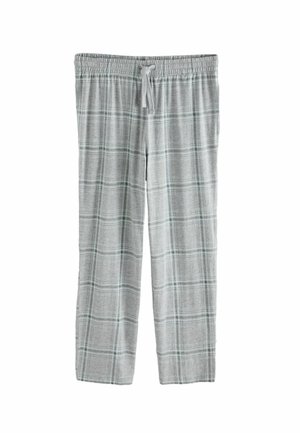 REGULAR FIT - CHECK OPEN HEM  - Nachtwäsche Hose - grey