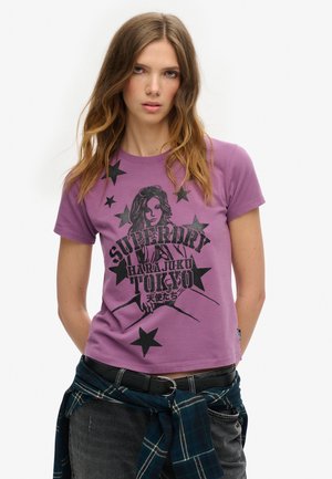 Superdry & Co ARCHIVE fioletowy