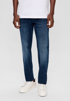 s.Oliver MID RISE - Straight leg jeans - dunkelblau