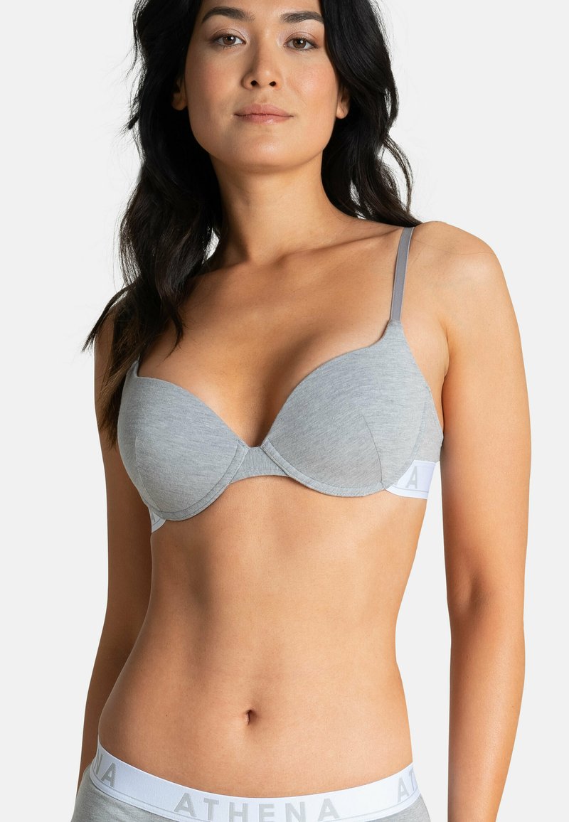Athena EASY COLOR - Soutien-gorge à armatures - gris chiné