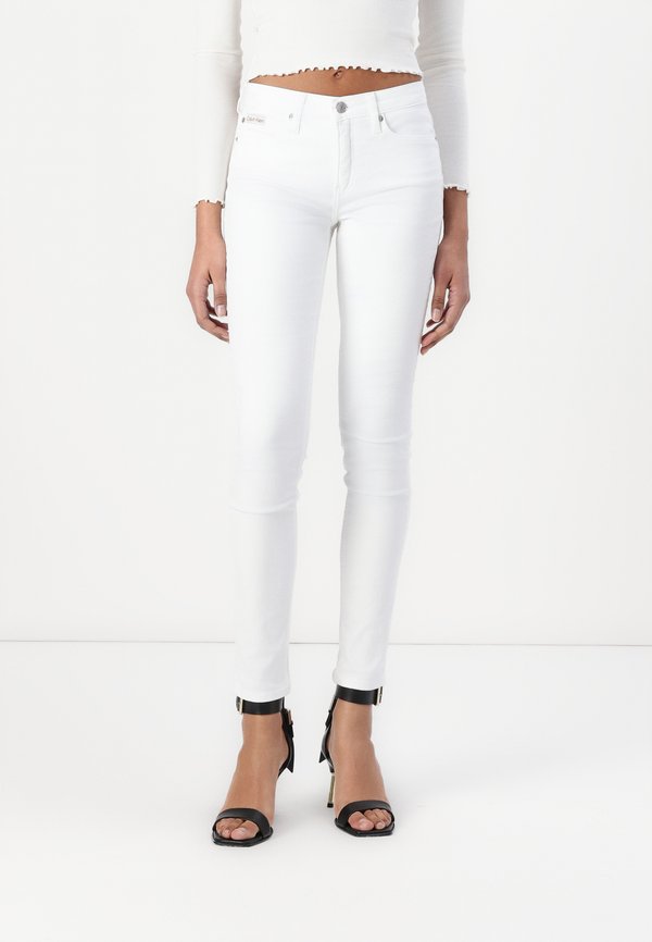 MID RISE SKINNY - Jeans Skinny Fit - denim light