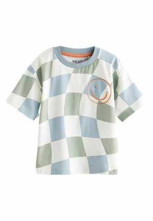 SHORT SLEEVE REGULAR FIT - T-shirt con stampa - blue green