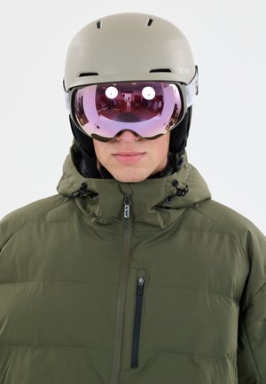 SLOPE, SKIBRILLE SARENNE UNISEX - Ski goggles - silver lining