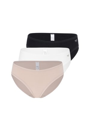 3ER-PACK SOFTFEELING  - Slip - schwarz   weiß   skin