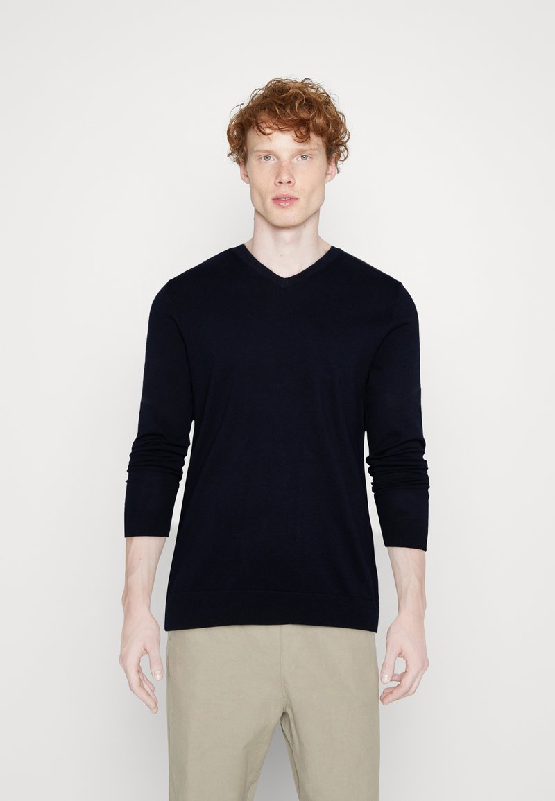 Selected SLHBERG HALF ZIP - Maglione - morel