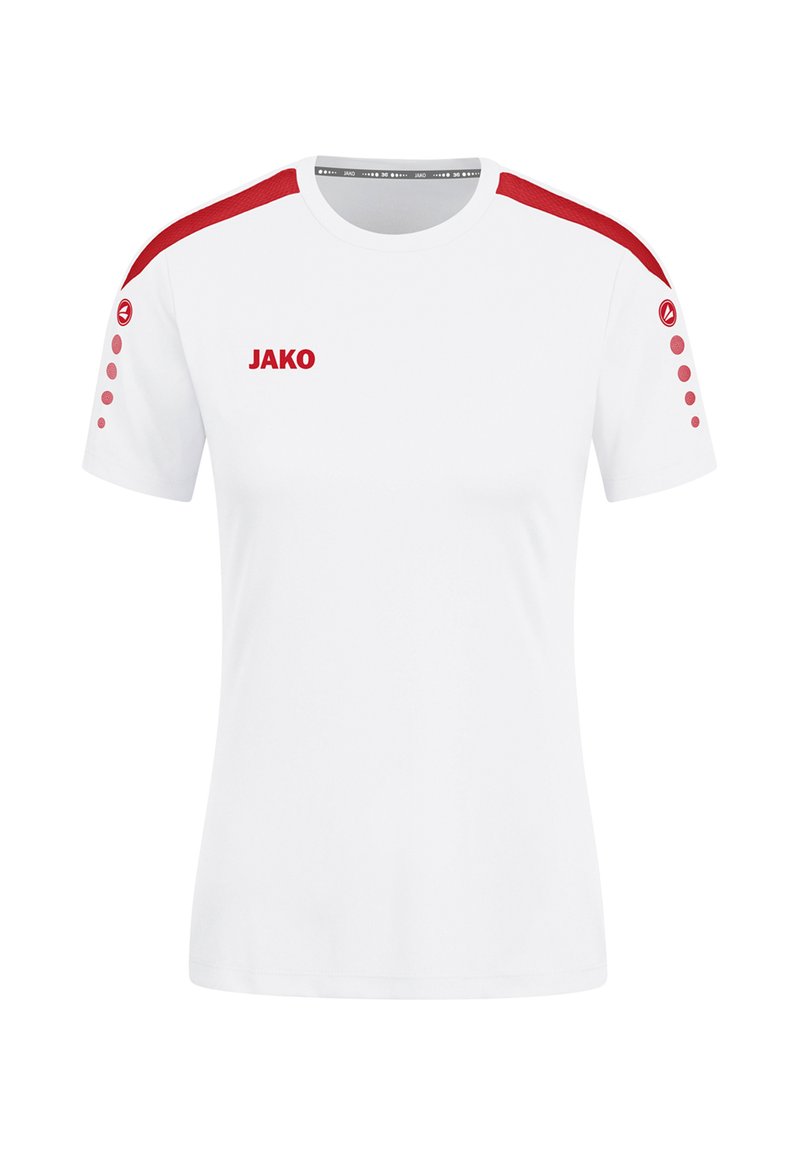 JAKO TEAMSPORT - POWER - Sport T-Shirt - weissrot