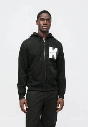 ZIP UP HOODIE - Φούτερ με φερμουάρ - black