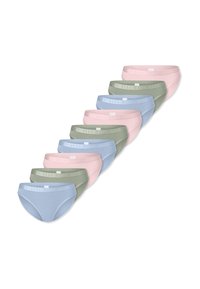 No seleccionado, rose, light green, light blue