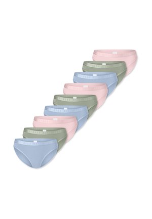 SUPER SOFT 9-PACK - Slip - rose, light green, light blue