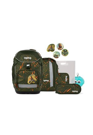 PACK SET BUNDLE - Schulranzen Set - exbärdition - olive
