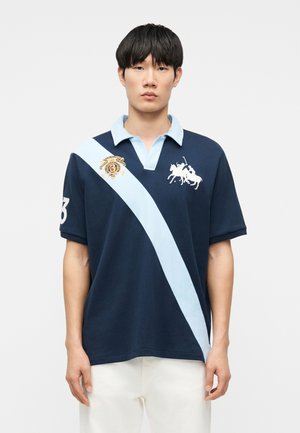 Polokošeľa - newport navy/office blue