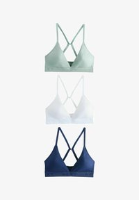 Sélectionné, white green navy