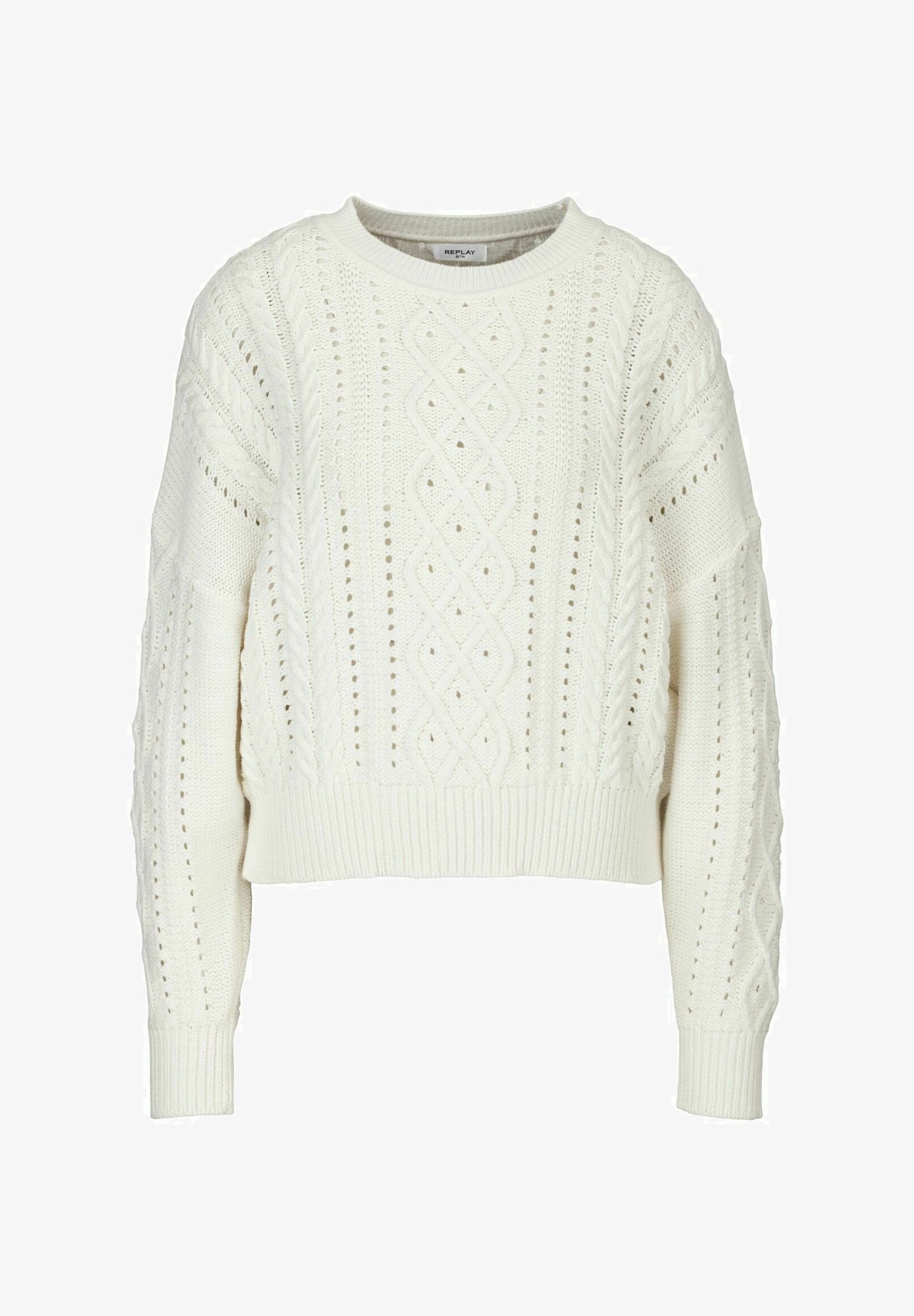 Replay OVERSIZE Jumper butter/beige Zalando - Main Image