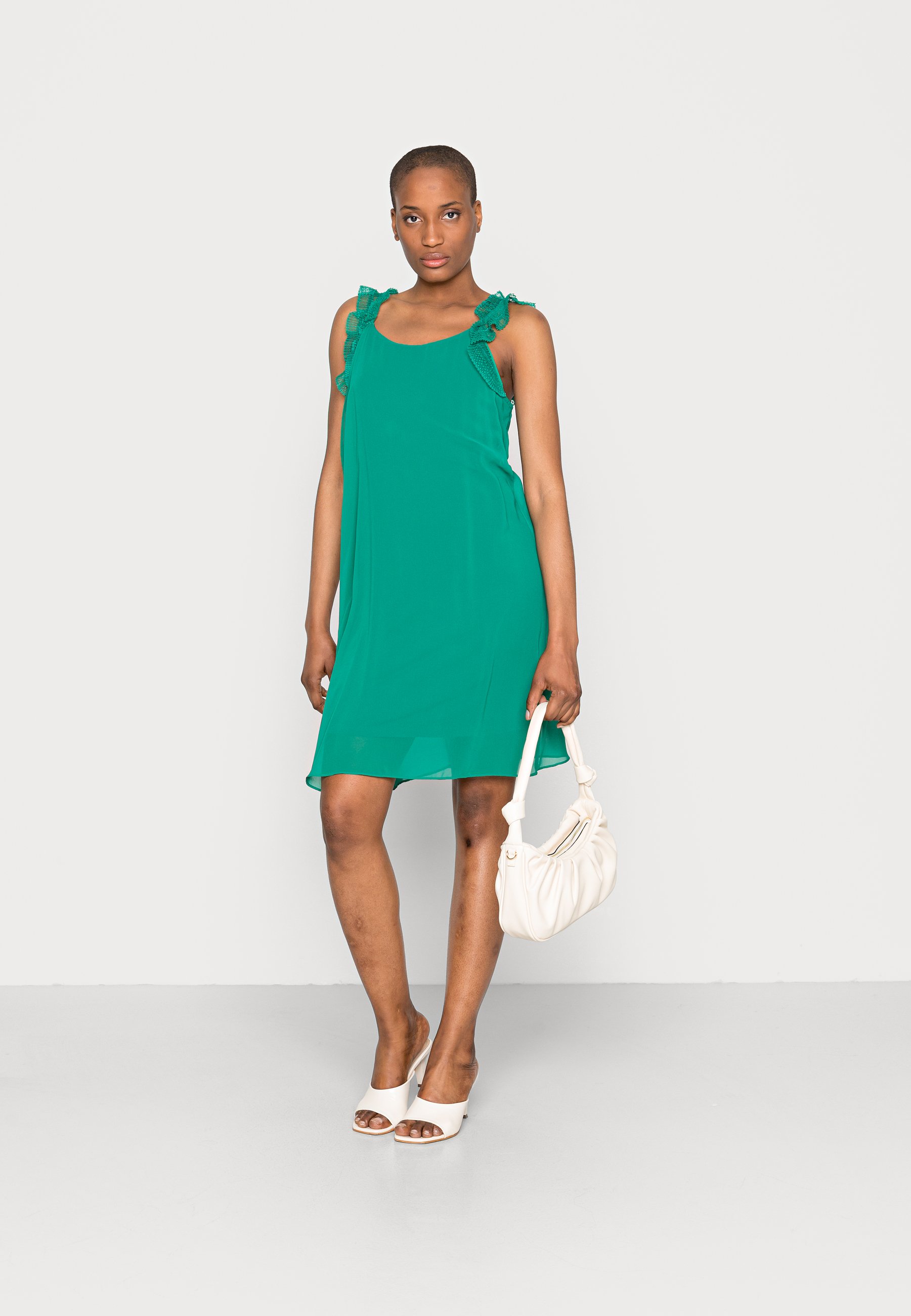 NAF NAF LAURANE - Vestido de cóctel - vert empire/verde - Zalando.es