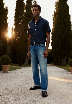 Tommy Hilfiger, CORE FLEX - Skjorter - desert sky