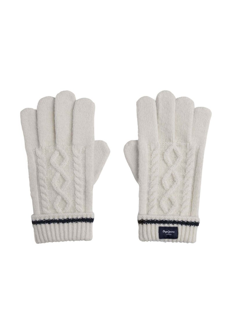 Pepe Jeans Rokavice - mousse white