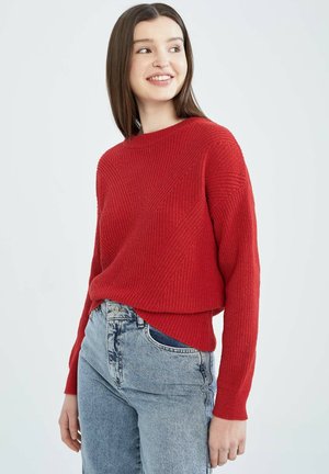 REGULAR FIT - Pullover - bordeaux