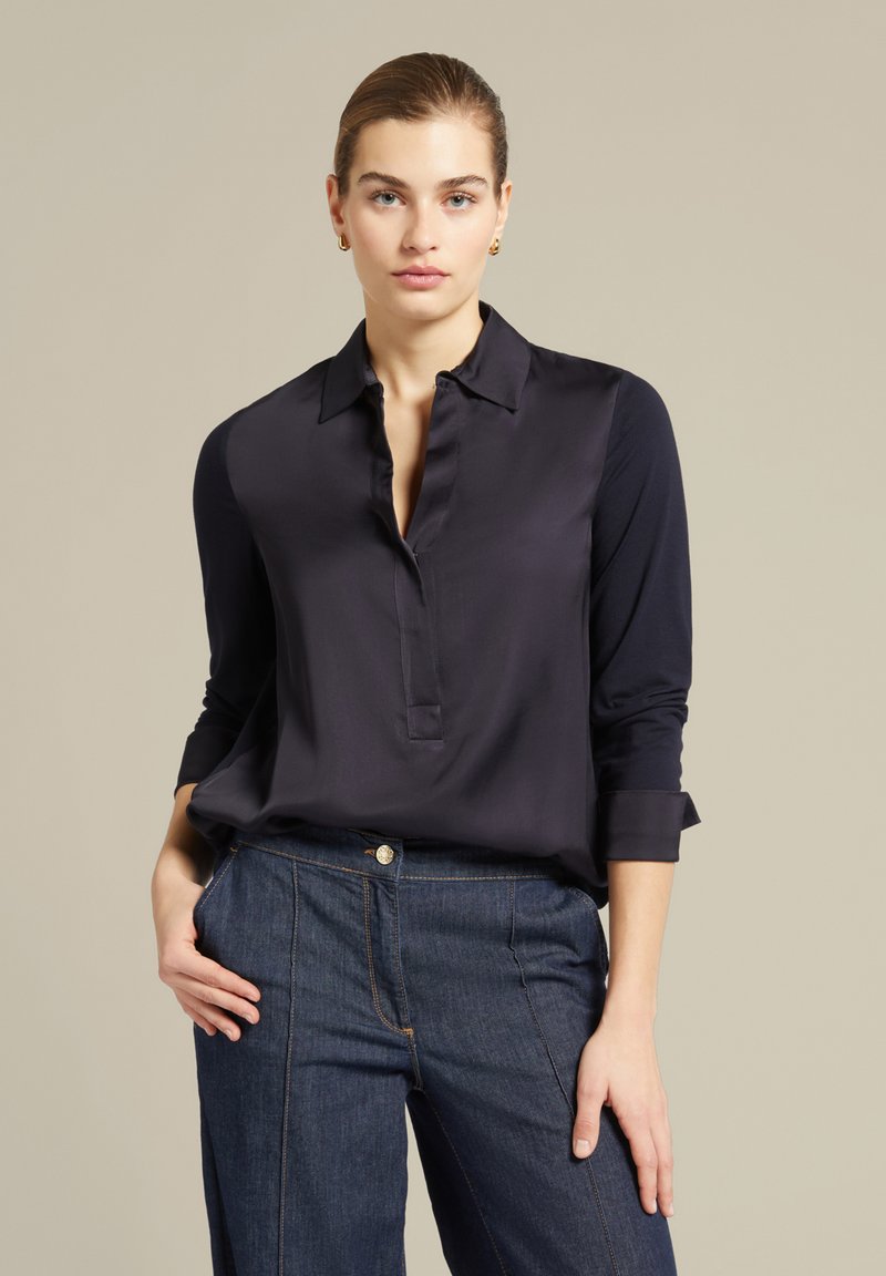Elena Mirò T-shirt basic - blu