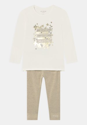 TODDLER SET - Leggings - Trousers - salt white