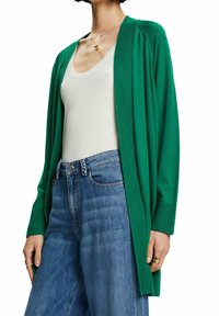 Esprit Neuletakki - dark green