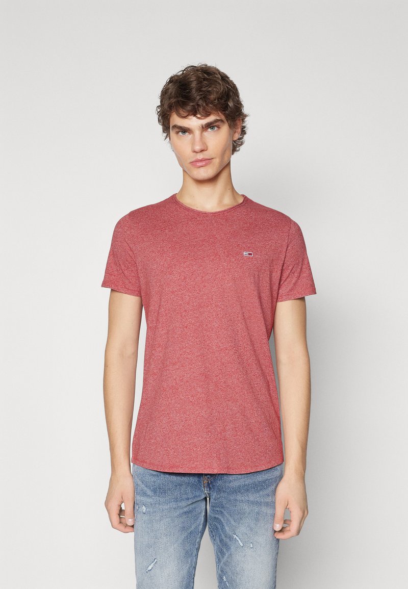 Tommy Jeans JASPE C NECK - Pamata T-krekls - regatta red