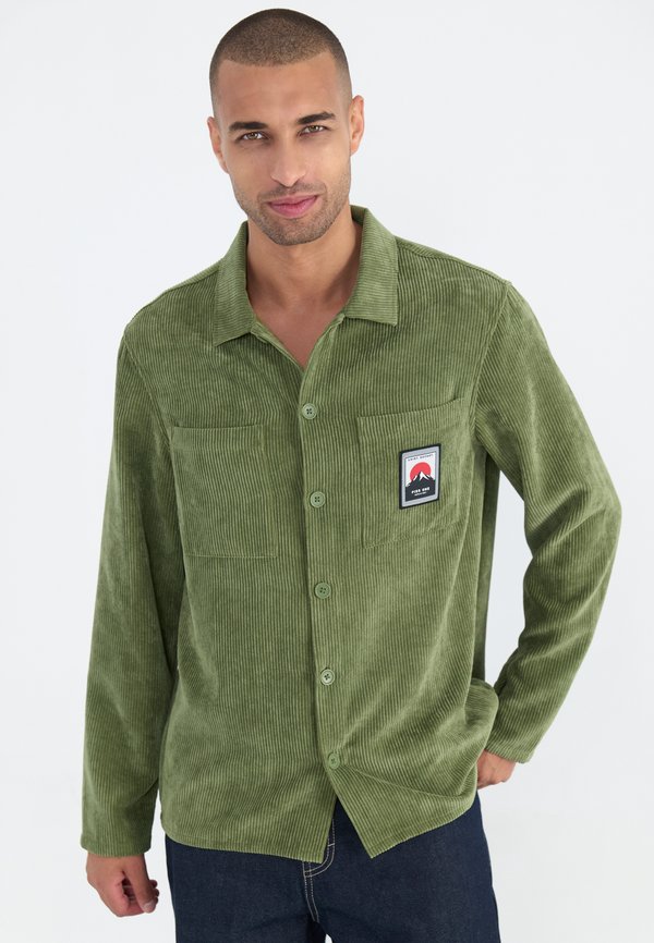 CORDORY SHIRT - Shirt - khaki