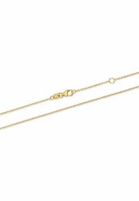 CHRIST Gold MIT GRAVURPLAKETTE - Halsband - gelbgold-coloured