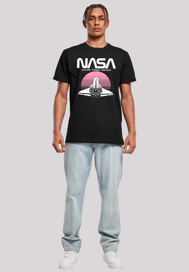 Nasa - T-shirt homme imprimé Nasa en coton - Bleu - - nu