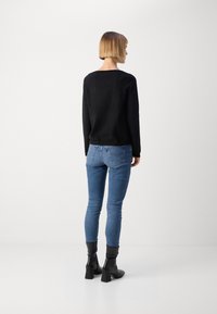 Marc O'Polo LONGSLEEVE ROUND NECK - Džemper - black