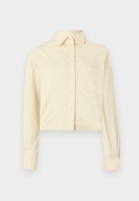 CROPPED CLASSIC SHIRT - Chemise - vanilla beige