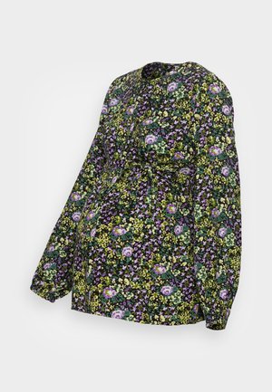 MAMALICIOUS MLGARCIA LIA - Μπλούζα με μακριά μανίκια - black