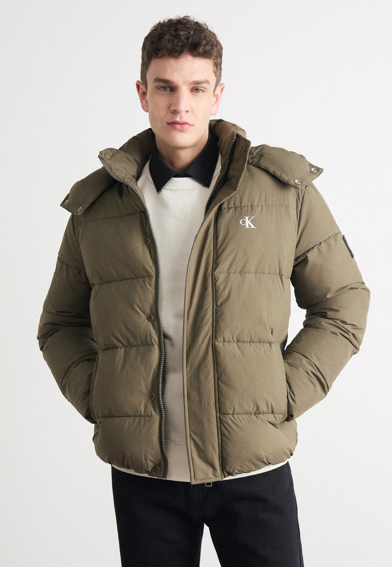 Calvin Klein Jeans ESSENTIALS JACKET - Vinterjakker - tarmac