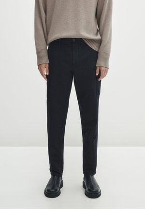 Pantalon cargo - blue