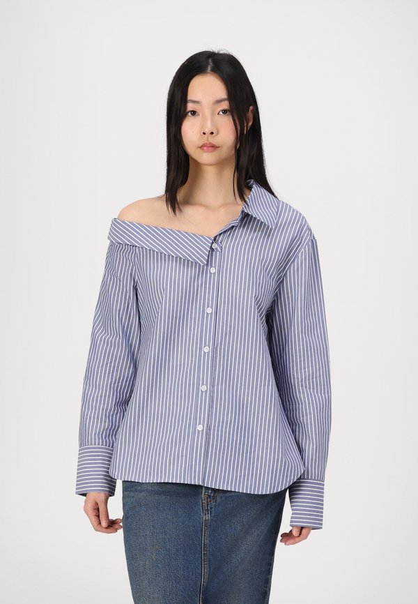 ONLMAIA ASYMMESTRISK SHIRT - Button-down blouse