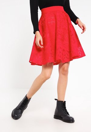 A-linjainen hame - red