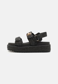 Steve Madden - BIGMONA - Platform szandálok - black Miniatűr kép 1