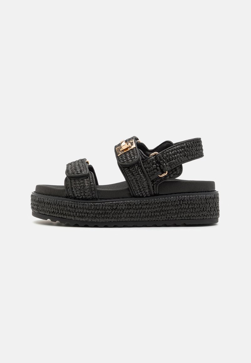 Steve Madden - BIGMONA - Platform szandálok - black, Nagyítás