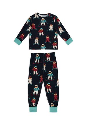 CHRISTMAS SKIING DOG SET - Pyžamová sada - dark blue