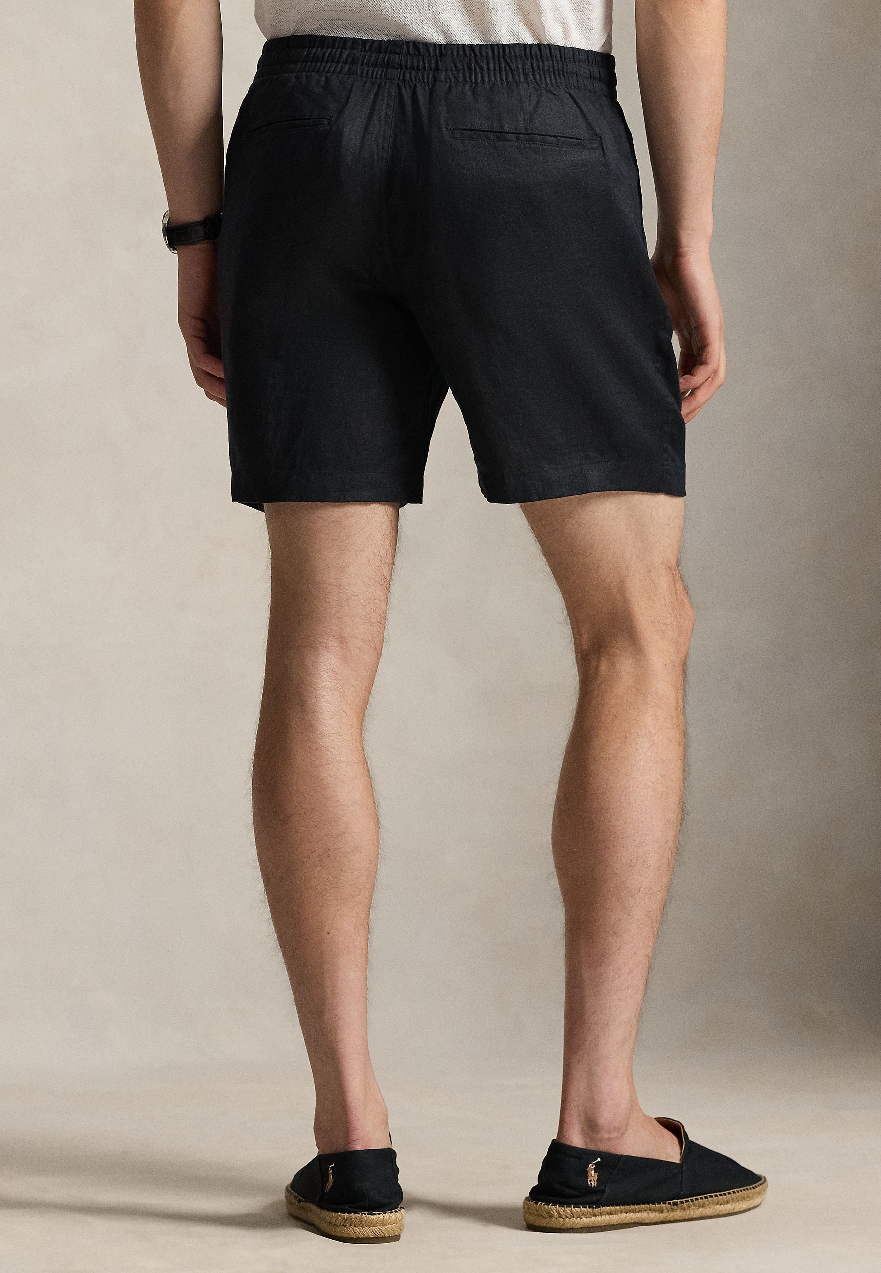 Polo Ralph Lauren 6-INCH POLO PREPSTER LINEN SHORT - Shorts