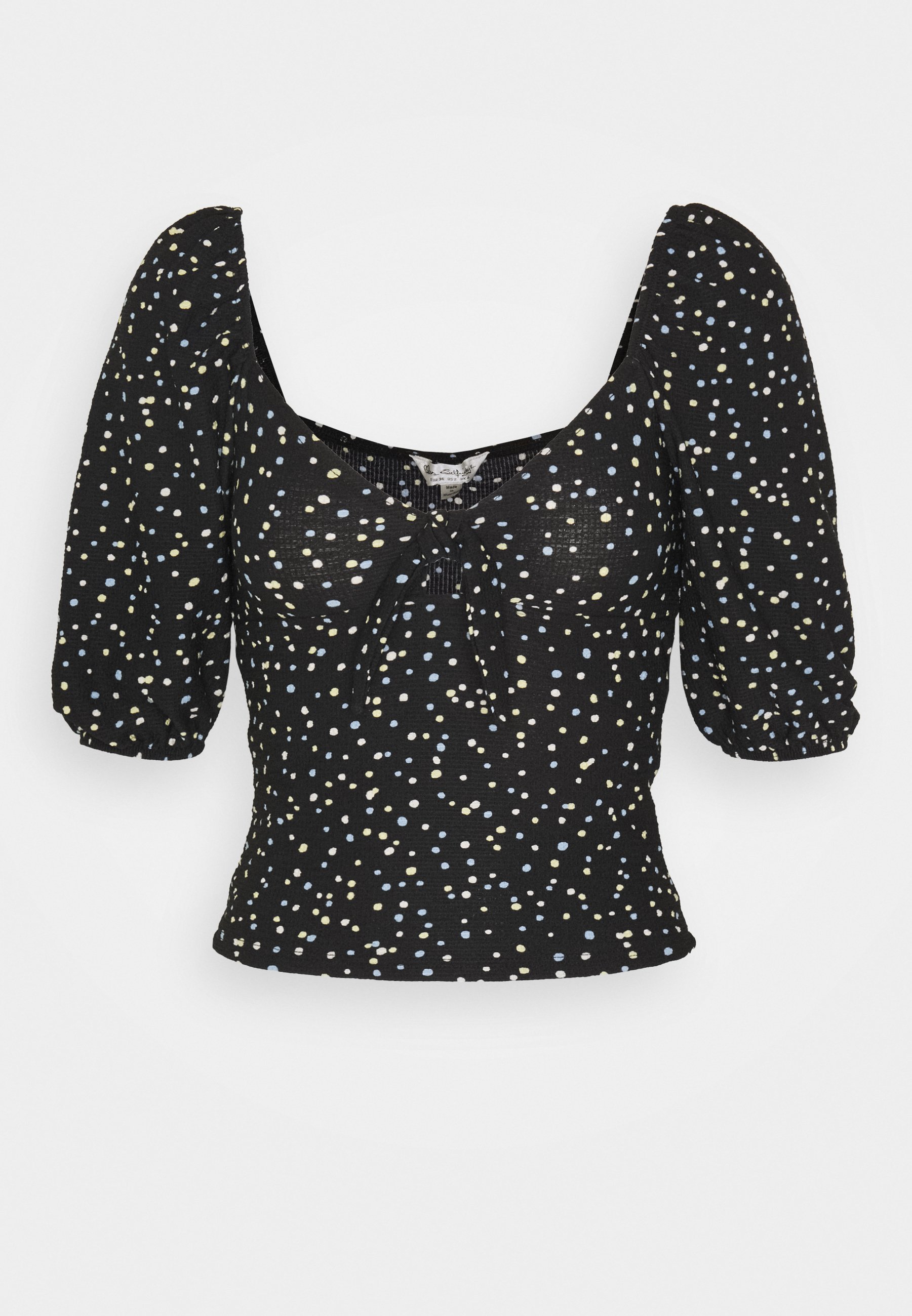 black spot blouse