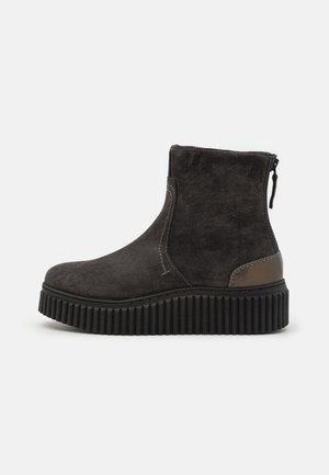 Marc O'Polo, Bottines à plateau - anthracite
