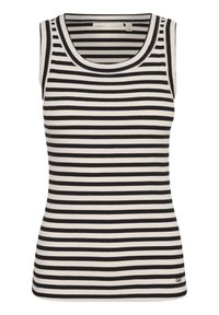 DAGNA STRIPED - Top - black whisper white