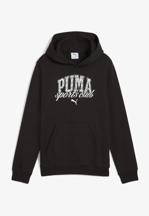 CLASS - Pulover s kapuco - black