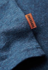 Superdry & Co ESSENTIAL LOGO - Top - bright blue grit