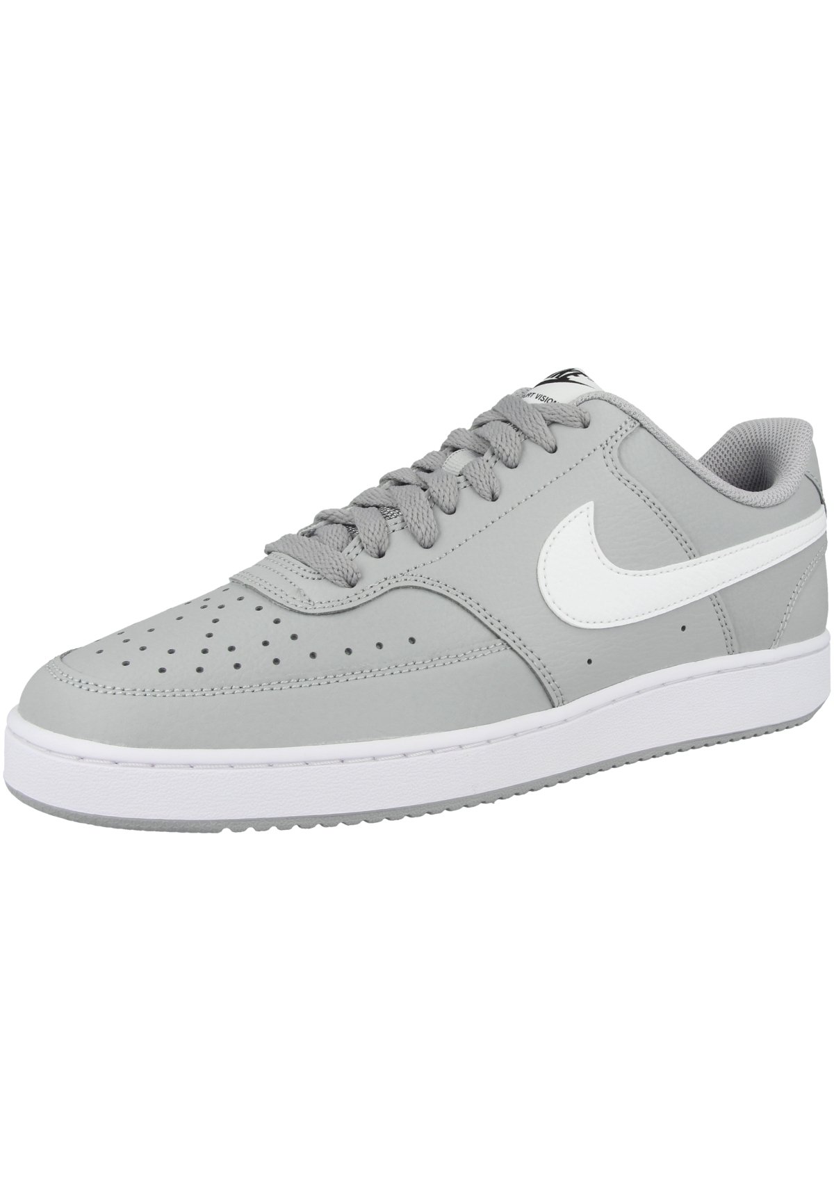 Nike Sportswear COURT VISION LOW - Sneakers laag - grey-white black/Grijs -  Zalando.nl