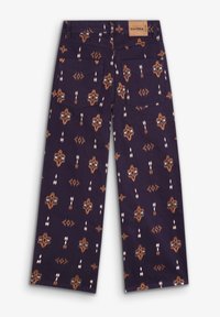 Scalpers ETNIC EMB  - Blugi drepți - dark purple