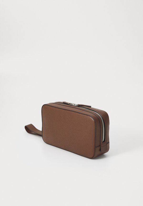 WES - Wash bag - cognac2