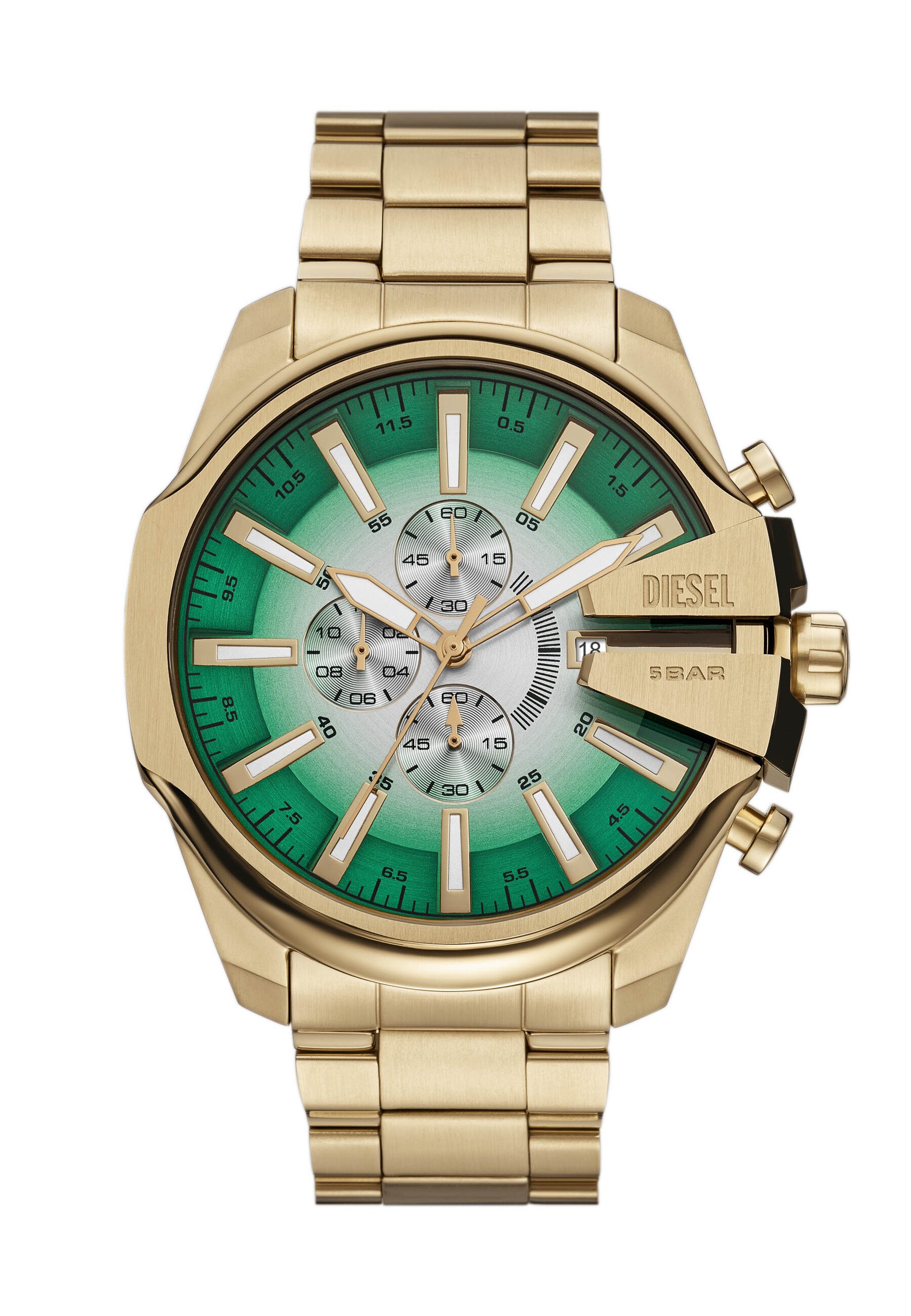 Diesel MEGA CHIEF SLIM Cronógrafo gold tone/dorado